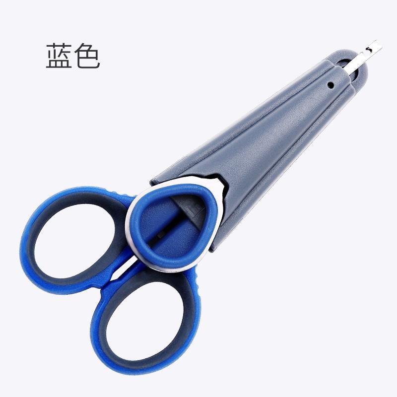 釣箱配件 - 三合一釣魚剪刀/脫鉤器/固定座(紅/藍/黑)-細節圖7