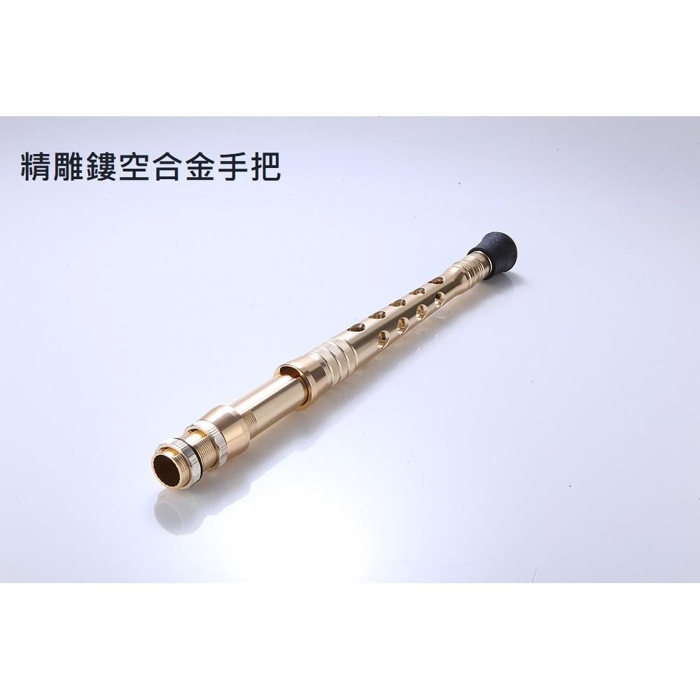 免運費6/7/8/9/10尺超Q彈深海船釣布線竿(鍍鈦/HB/興泰/富士)導環,夜光梢(100~700號)( 鍍金把|鏤-細節圖4