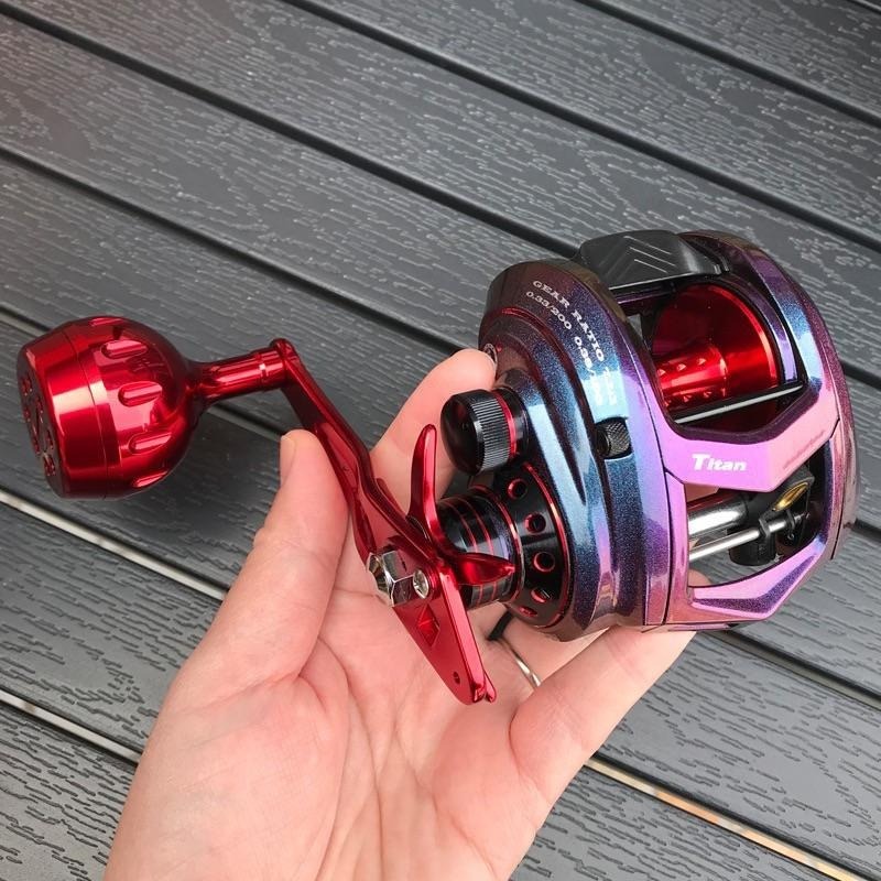 高速比7.1:1, 13Kg 大拉力高線容量海水大龜捲線器BM200-細節圖4