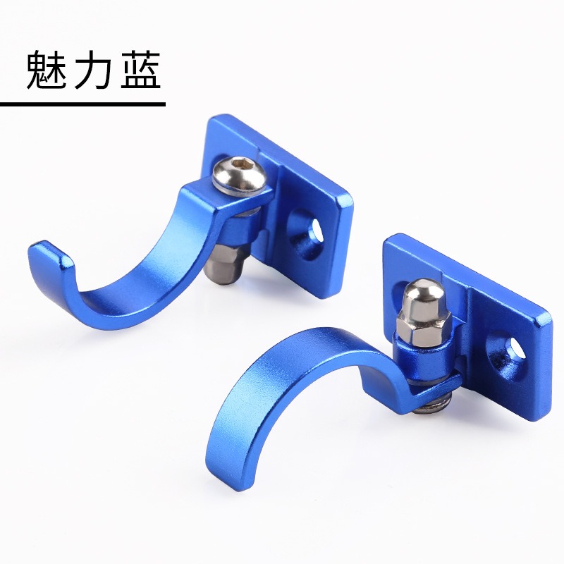 釣箱配件 - 鋁合金釣箱側掛 競技竿掛 快速竿掛 釣箱配件釣魚竿支架快掛-規格圖5