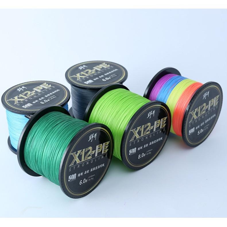 500米-野井12編大力馬單色/彩色魚線(0.8~20號) 超商到付免運費-細節圖2