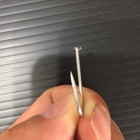 不鏽鋼白帶魚斜嘴直角管付鉤 500支 (多種號數 3/O 4/O 5/O 6/O)-細節圖3