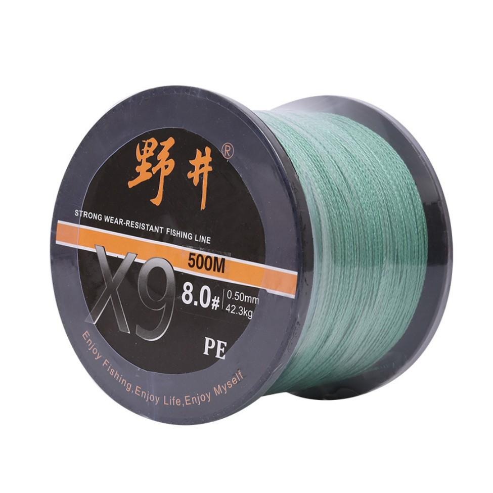 超商貨到付款免運費 易拋投,強拉力,低吸水 野井九編大力馬魚線 - 1000米-細節圖4