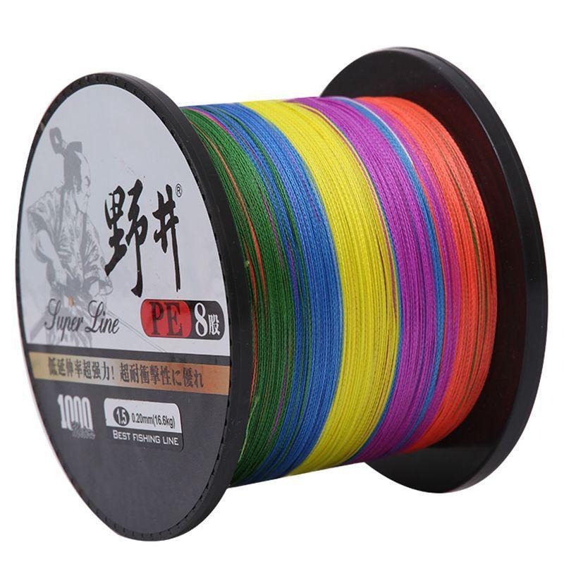 八編單色/彩色1000米大力馬魚線 /(0.4~20號)-細節圖3