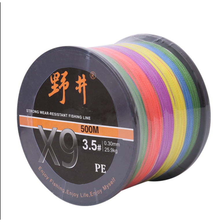 超商貨到付款免運費 易拋投,強拉力,低吸水 野井九編大力馬魚線 - 500米漁線@Aug1th-規格圖9