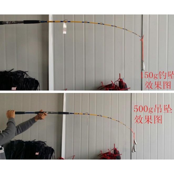 貨到付款免運費 Q彈實心玻璃纖維 1.7米/1.95米船釣鐵板竿(全富士配件/韓國配件)-細節圖3