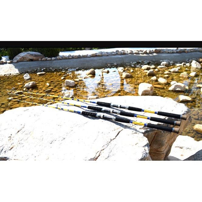 貨到付款免運費 Q彈實心玻璃纖維 1.7米/1.95米船釣鐵板竿(全富士配件/韓國配件)-細節圖4