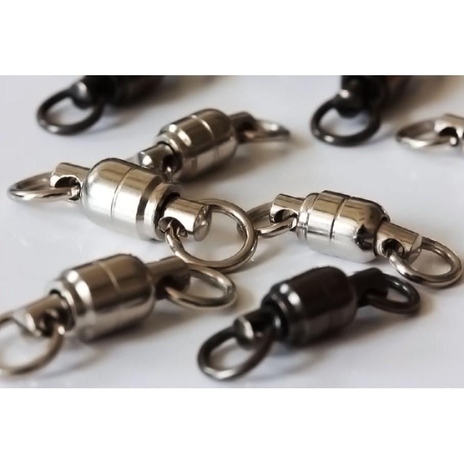 黃銅不鏽鋼黑白鎳高速 雙培林軸承轉環(規格齊全 00號~10號)-大包裝-細節圖3