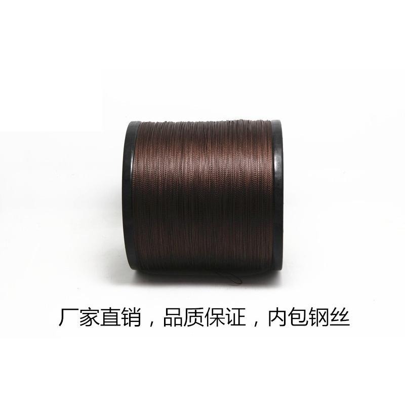 防磨耐咬強拉力 大力馬包鋼絲芯PE線(3/4/5/6/8號)-細節圖5