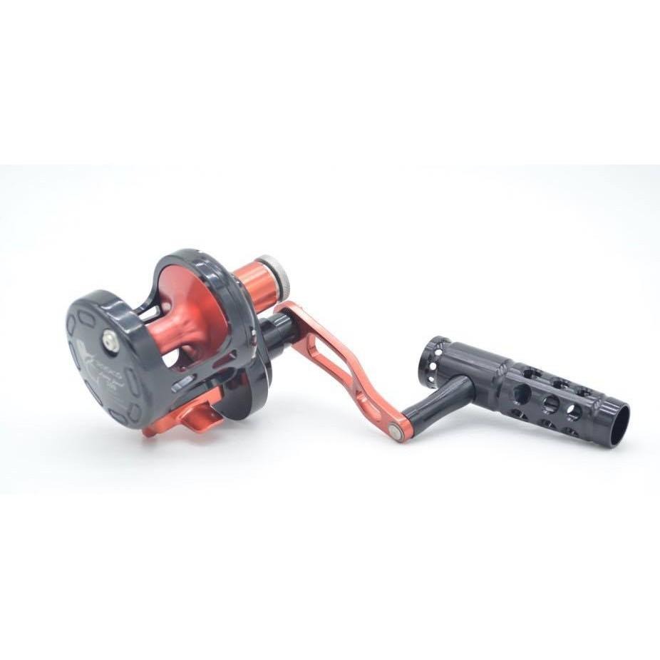 CAMEKOON TC 拉力30kg 高速比6.1:1 全金屬9+2軸深海船釣鐵板重磅鼓式捲線器-細節圖4