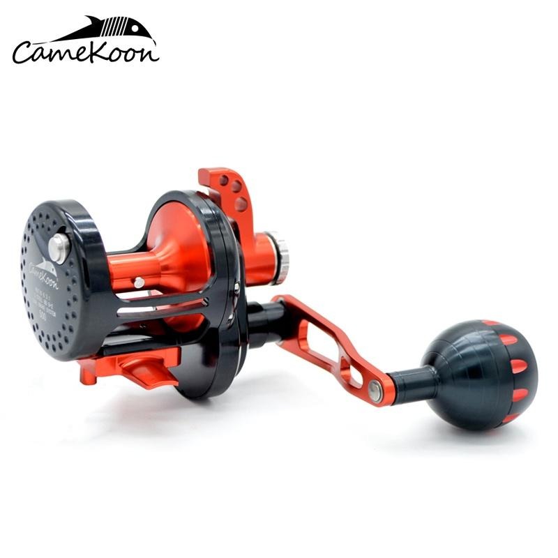 CAMEKOON TC 拉力30kg 高速比6.1:1 全金屬9+2軸深海船釣鐵板重磅鼓式捲線器-細節圖6
