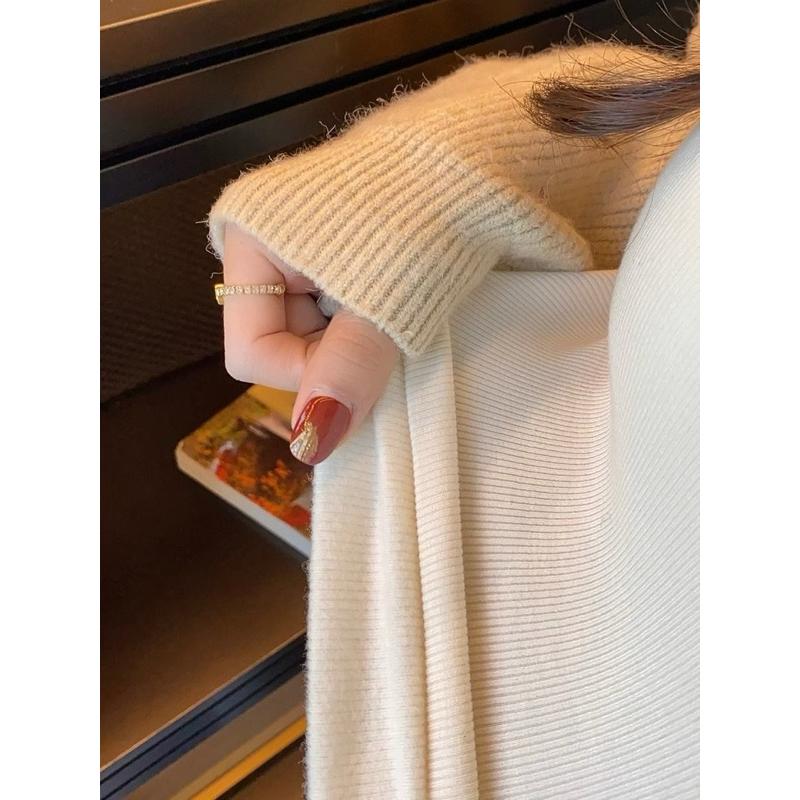 𝐑𝐈𝐂𝐇｜秋冬內磨毛吊帶內搭一體式加厚胸墊打底上衣🫶🏻現貨+預購-細節圖6