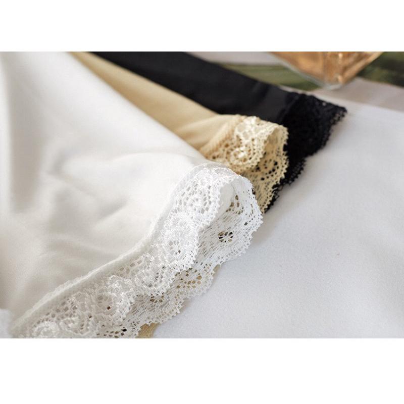 𝐑𝐈𝐂𝐇｜冰絲涼感防走光蕾絲安全褲打底褲♡現貨-細節圖6