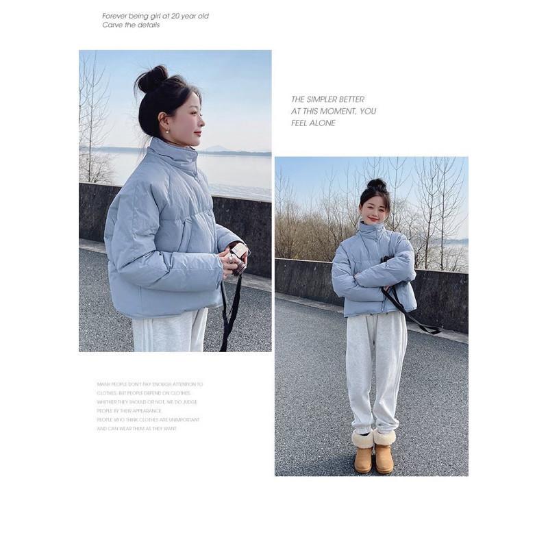 𝐑𝐈𝐂𝐇｜韓版短款羽絨外套白鴨絨簡約百搭-細節圖6