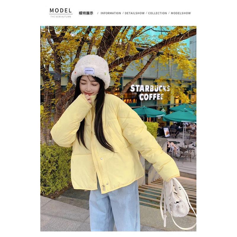 𝐑𝐈𝐂𝐇｜韓版短款羽絨外套白鴨絨簡約百搭-細節圖9