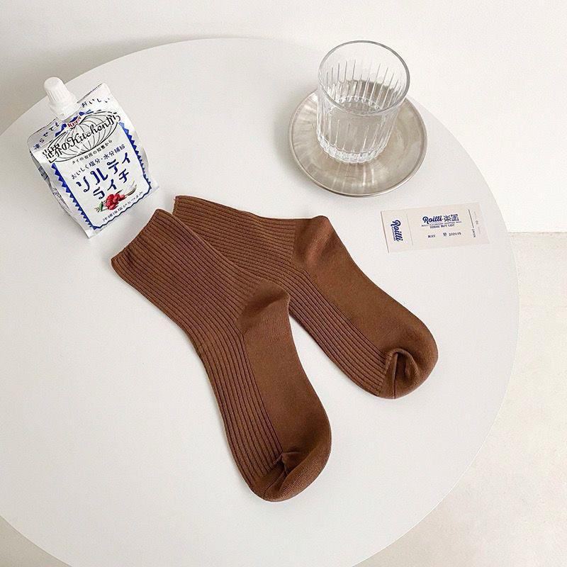 𝐑𝐈𝐂𝐇｜春秋款堆堆襪日系百搭襪子🫧現貨-細節圖6