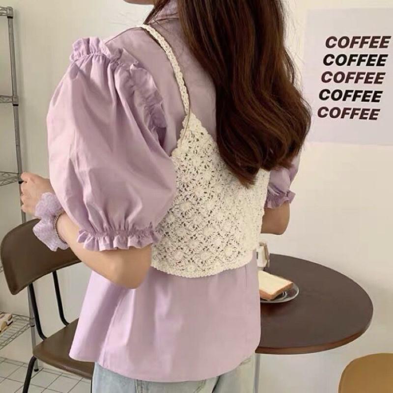 𝐑𝐈𝐂𝐇｜現貨🫶🏻外搭小吊帶短款百搭顯瘦背心-細節圖2