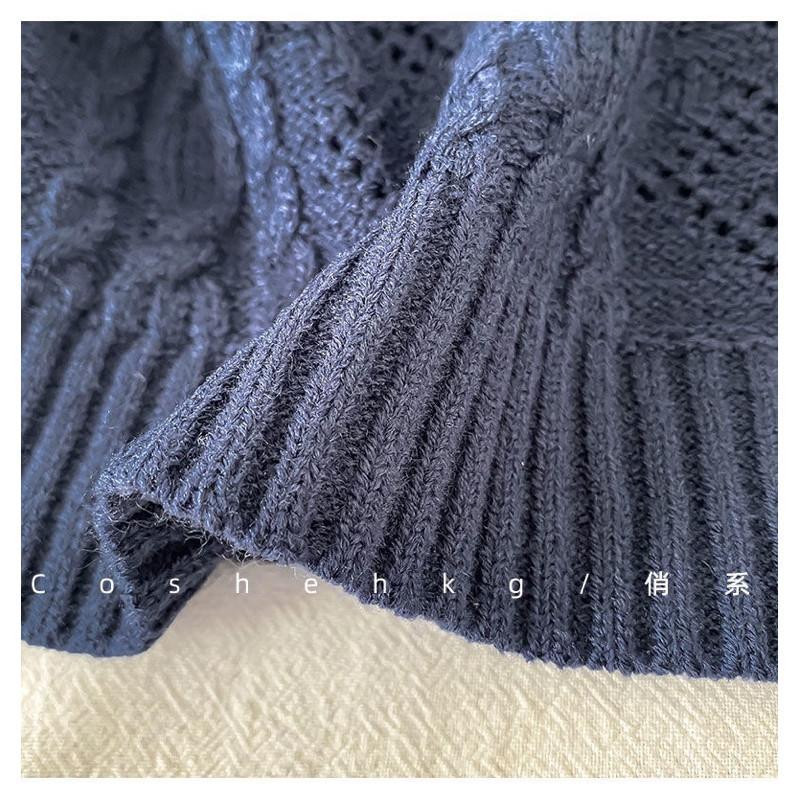 𝐑𝐈𝐂𝐇|針織雙面穿法式吊帶上衣設計感小眾外穿綁帶白色短款小背心 現貨+預購-細節圖6