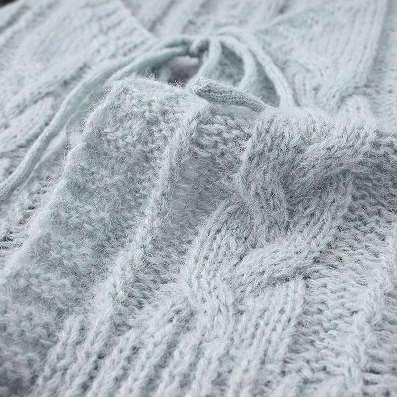 𝐑𝐈𝐂𝐇｜現貨🫶🏻超美*設計感針織毛衣百搭背心疊穿外穿-細節圖5