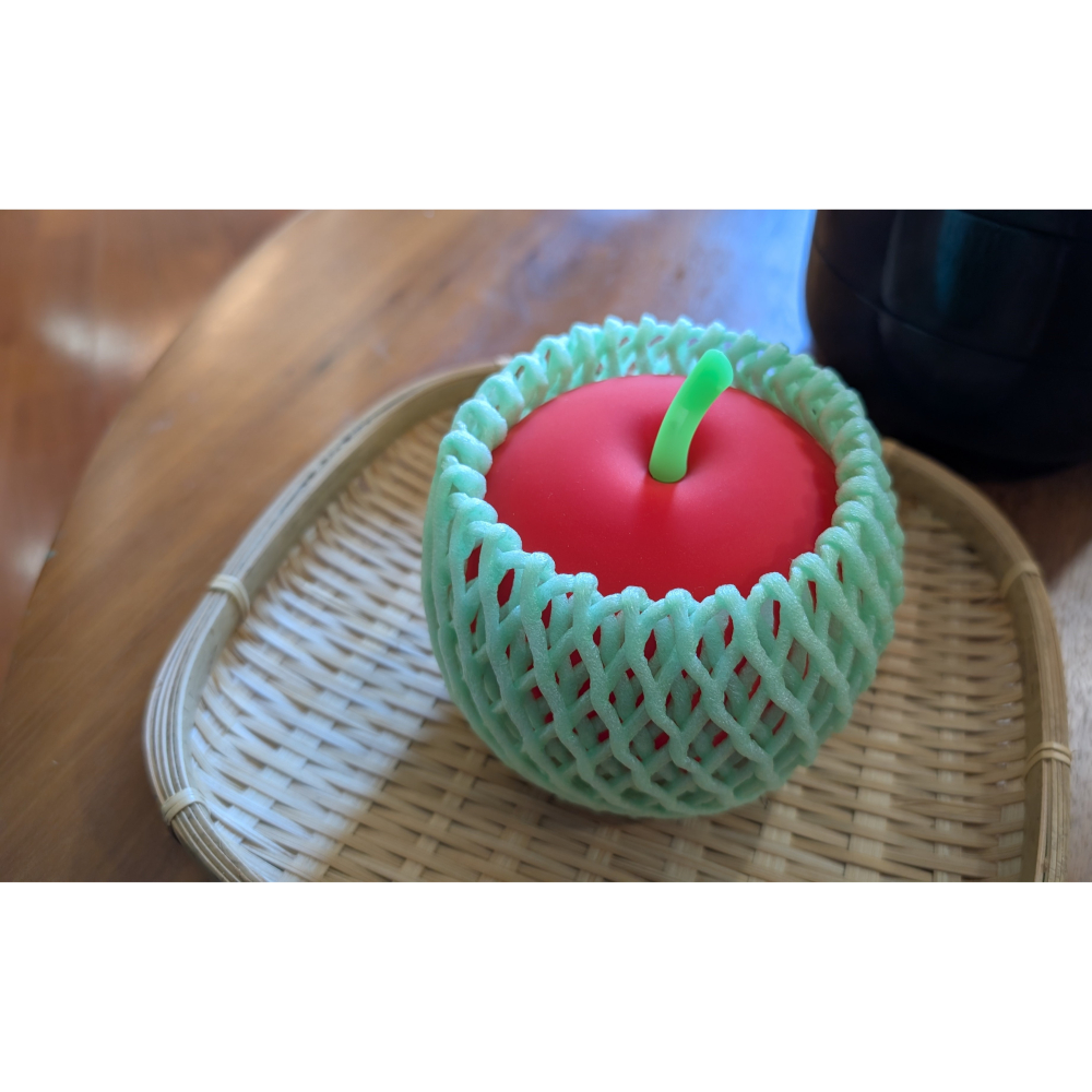 《希望之棲》【現貨含運】青森蘋果燈(紅色) 青森屋伴手禮 日本當地土產限定 2017弘前蘋果設計獎 青森限定-細節圖2