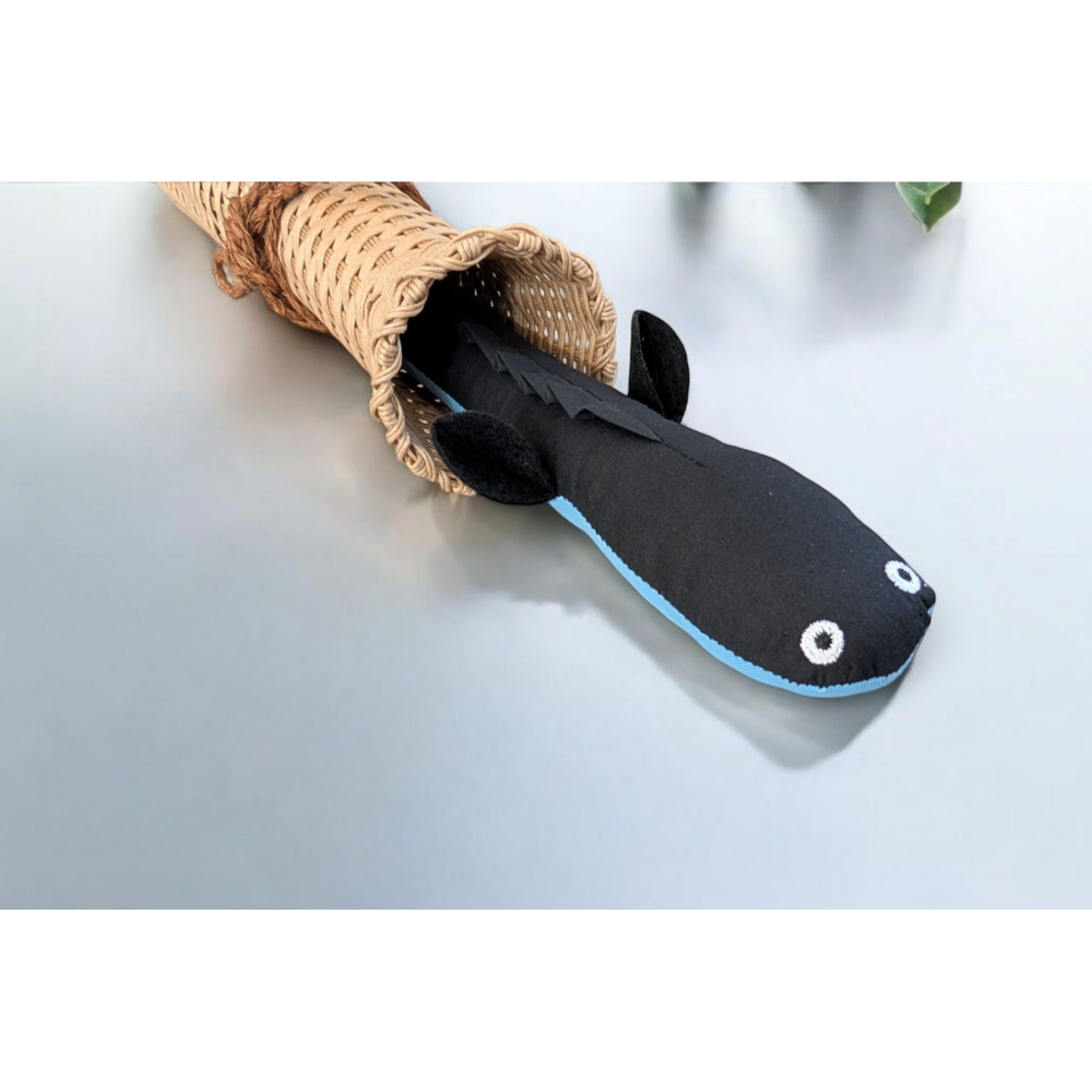 《希望之棲》【現貨】鳥羽海洋民俗博物館原創泥鰍娃娃 三重鳥羽海洋館限定商品 原創商品 人氣鰻魚娃娃+傳統鰻魚捕捉籠組合-細節圖6