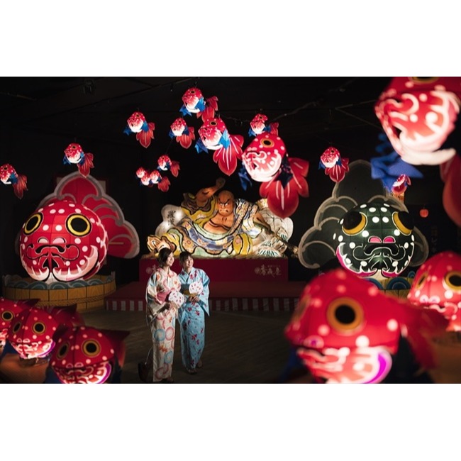 《希望之棲》【現貨】津輕金魚睡魔燈籠 金魚ねぶた 青森屋伴手禮 日本當地土產限定 青森限定 青森金魚手提燈籠-細節圖6