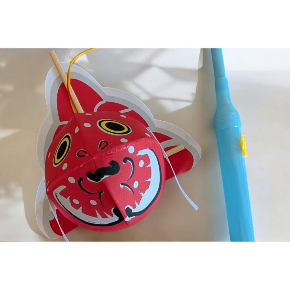 《希望之棲》【現貨】津輕金魚睡魔燈籠 金魚ねぶた 青森屋伴手禮 日本當地土產限定 青森限定 青森金魚手提燈籠-規格圖7