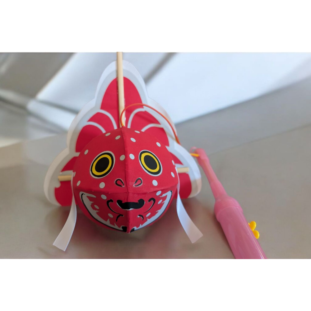 《希望之棲》【現貨】津輕金魚睡魔燈籠 金魚ねぶた 青森屋伴手禮 日本當地土產限定 青森限定 青森金魚手提燈籠-規格圖7