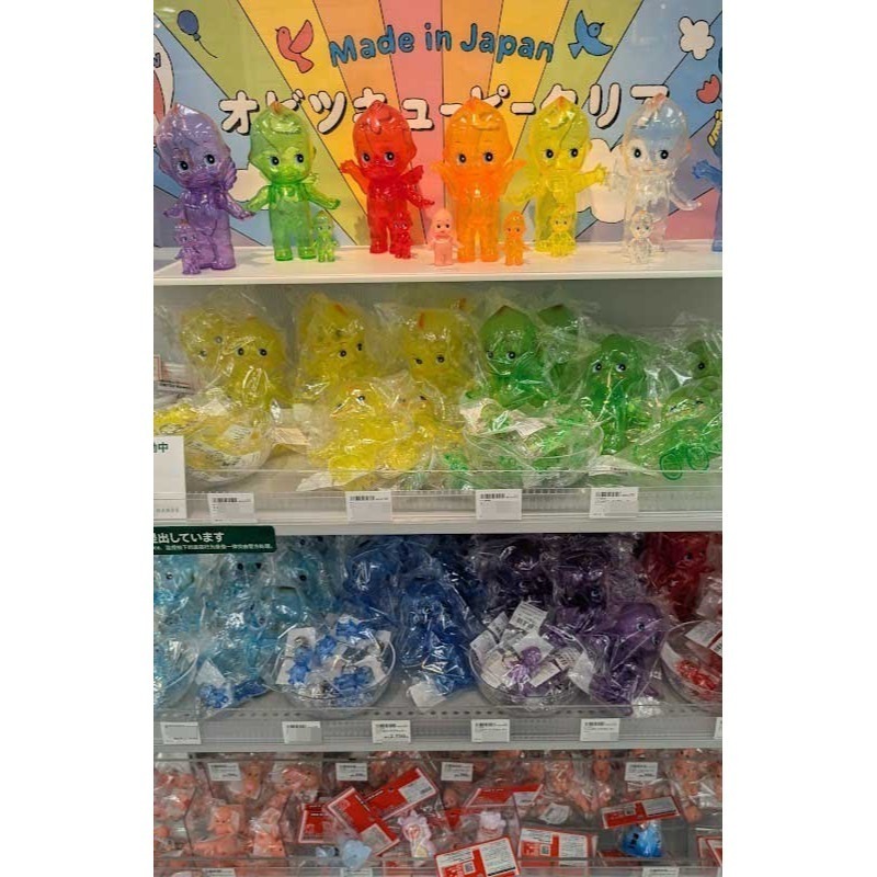 《希望之棲》【現貨】日本製透明Q比娃娃 尺寸15公分 透明Q比 復刻公仔 QPキューピ OBITSU製作所新品-細節圖11