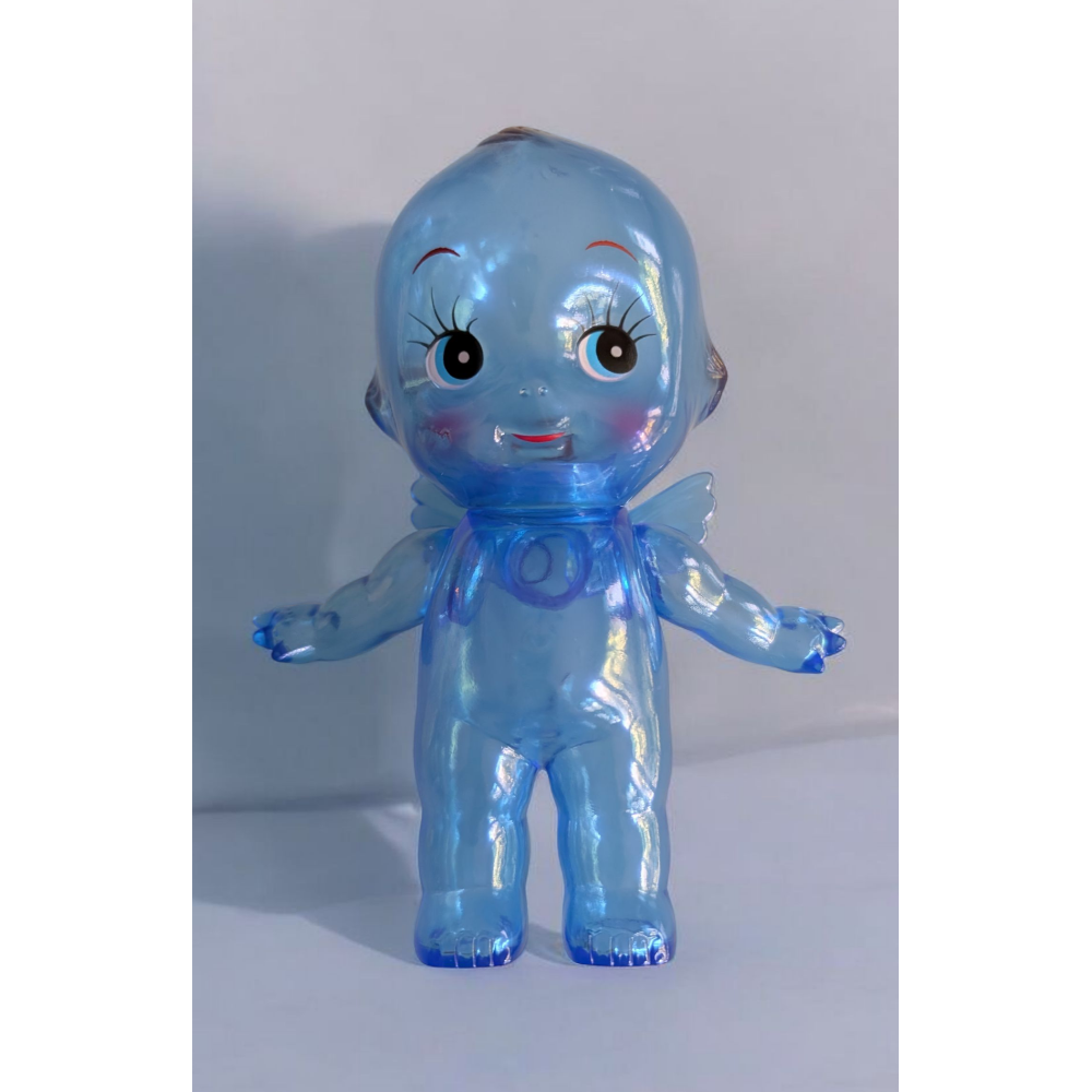 《希望之棲》【現貨】日本製透明Q比娃娃 尺寸15公分 透明Q比 復刻公仔 QPキューピ OBITSU製作所新品-規格圖11