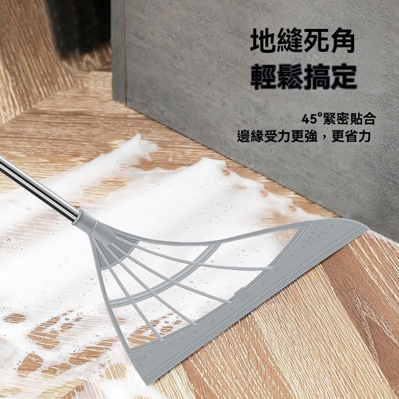 掃把 刮水刀 加長版 掃把 清潔 刮水 除塵 洗玻璃 乾濕兩用 刮水掃把 地板刮水器 玻璃刮刀 擦玻璃 除積水 防霉-細節圖4