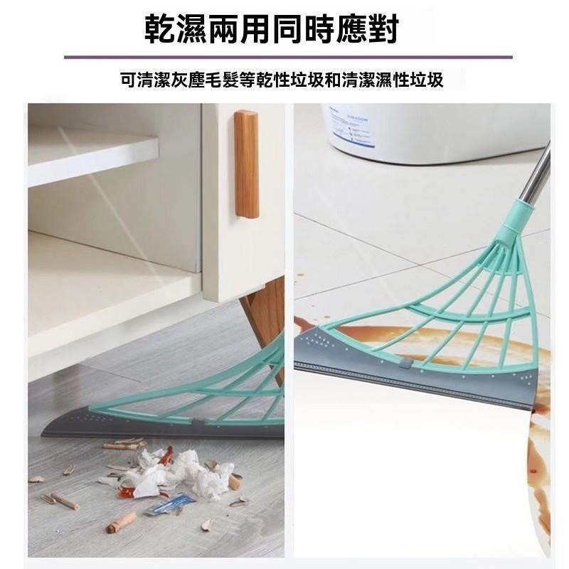 掃把 刮水刀 加長版 掃把 清潔 刮水 除塵 洗玻璃 乾濕兩用 刮水掃把 地板刮水器 玻璃刮刀 擦玻璃 除積水 防霉-細節圖9
