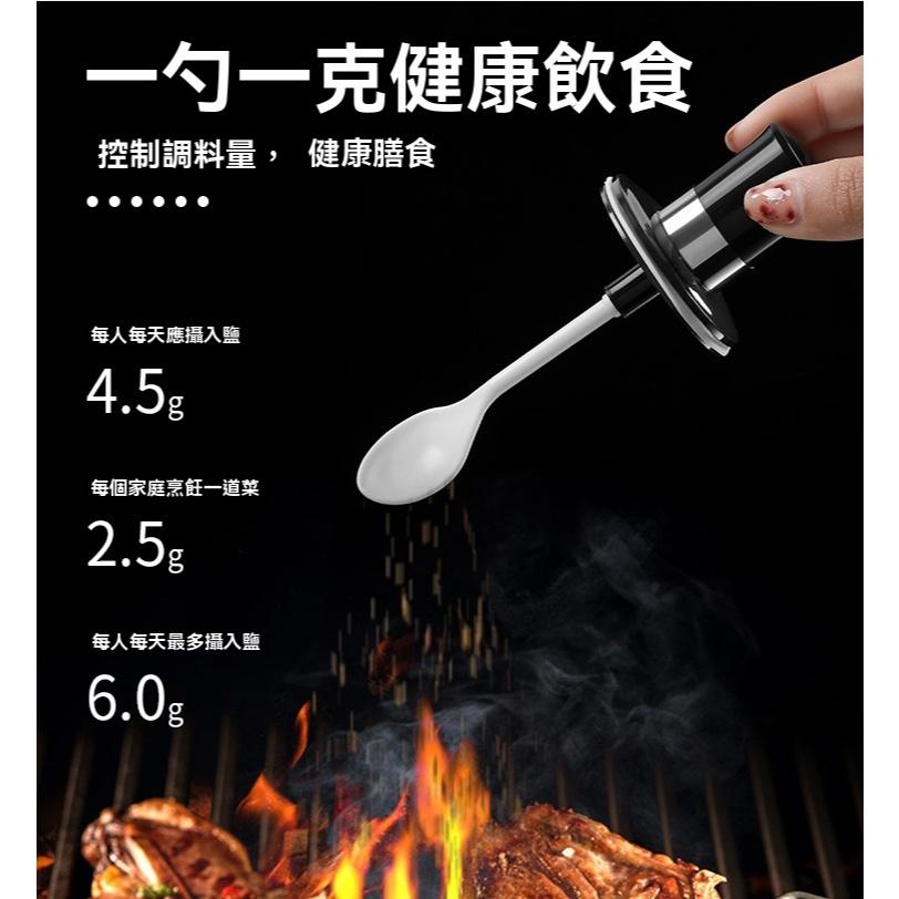 加厚玻璃 勺蓋一體 調味盒 廚房調味罐 刷醬 湯匙蓋 一體 密封鹽罐 密封罐 調味罐 防潮密封罐 防漏調味瓶 露營-細節圖9