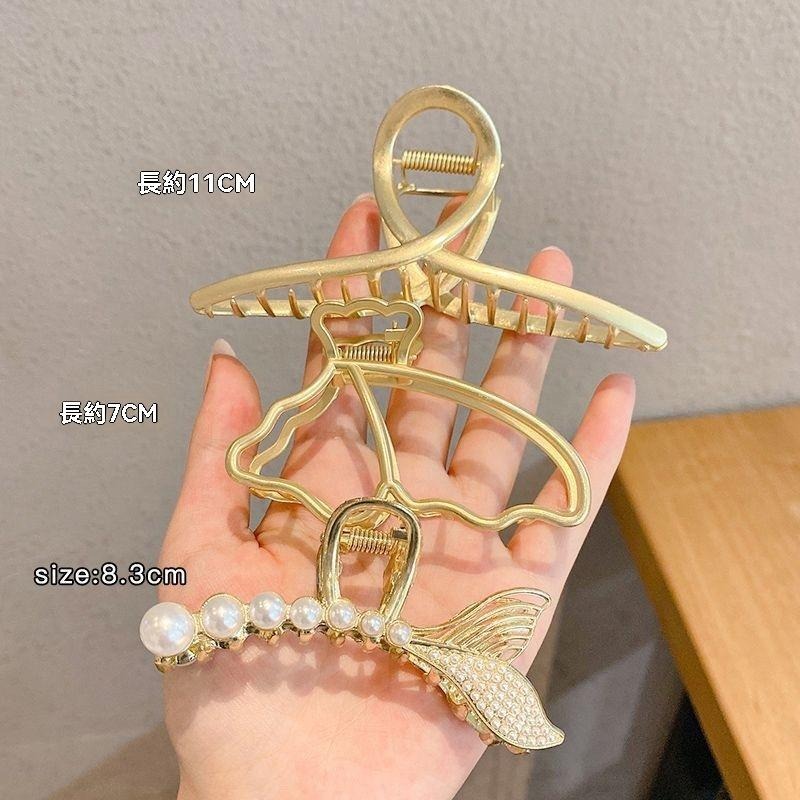 鯊魚夾 合金夾 高品質 大抓夾 涼感髮夾 中抓夾 瀏海夾 碎髮夾  髮夾  小女孩髮夾 髮飾 美髮夾 蓬鬆夾 批發-細節圖8