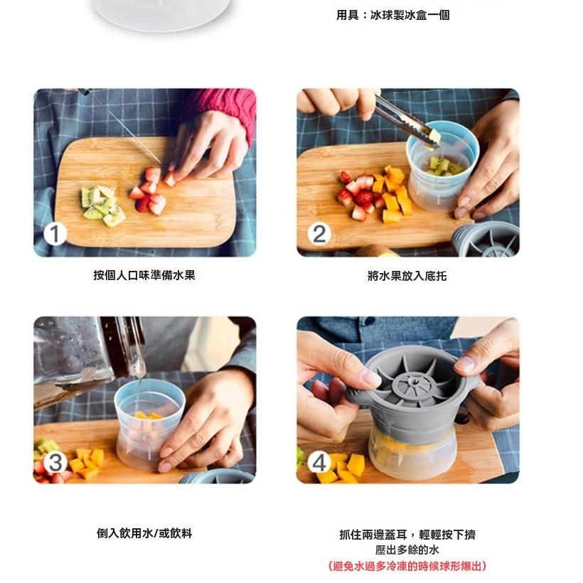 130ML 大冰球 威士忌冰球 製冰模具 冰塊球 可樂冰球 製冰球 水果冰 造型冰塊 球型冰塊盒 正方形冰塊-細節圖7