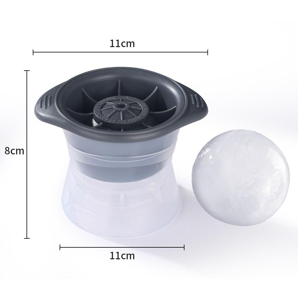 130ML 大冰球 威士忌冰球 製冰模具 冰塊球 可樂冰球 製冰球 水果冰 造型冰塊 球型冰塊盒 正方形冰塊-細節圖8