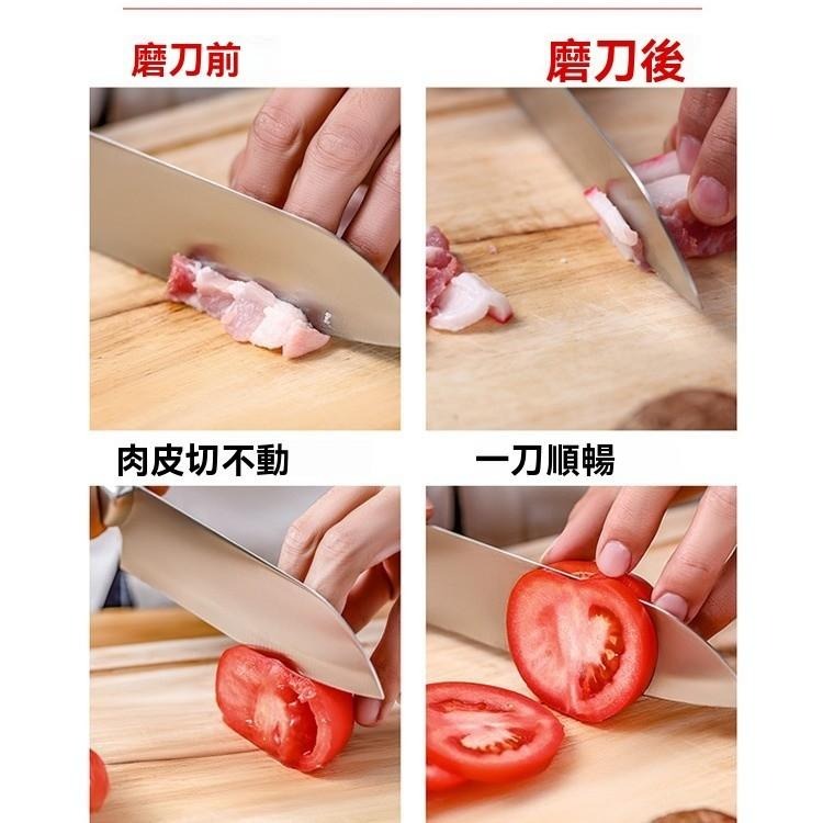 磨刀神器 廚房磨刀器 手動磨刀器 快速磨刀器 多功能磨刀器 家用磨刀器 居家磨刀神器 磨刀工具 刀具修復器 便攜磨刀器-細節圖2