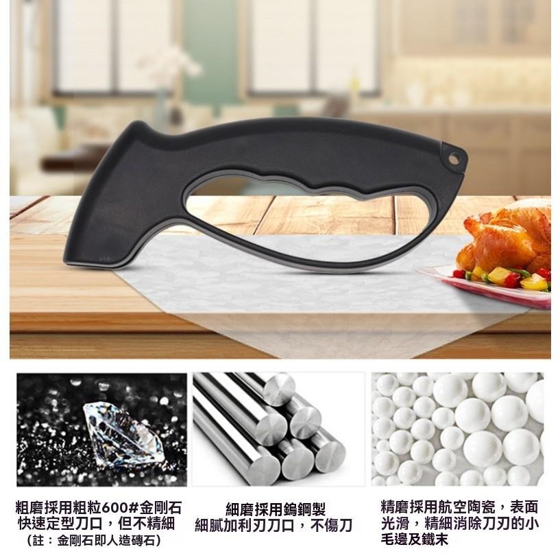 磨刀神器 廚房磨刀器 手動磨刀器 快速磨刀器 多功能磨刀器 家用磨刀器 居家磨刀神器 磨刀工具 刀具修復器 便攜磨刀器-細節圖6