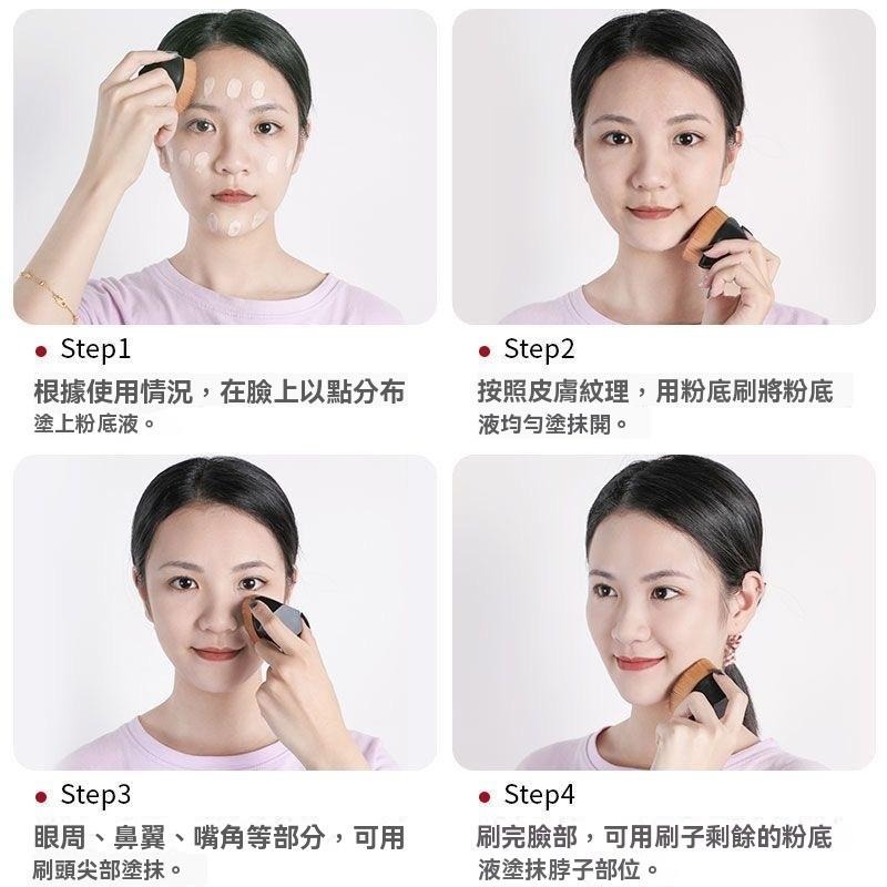 粉底刷 化妝刷 魔術刷 底妝刷 彩妝工具 專業化妝刷 蜜粉刷 腮紅刷 BB霜刷 上妝神器 不卡粉 上妝 現貨 美甲刷-細節圖7