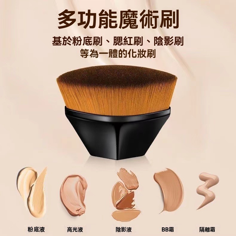 化妝刷 腮紅刷 柔軟化妝刷 化妝工具 彩妝刷具組 單支腮紅刷 化妝初學者工具 刷具推薦 斜角腮紅刷 圓頭腮紅刷 現貨-規格圖9