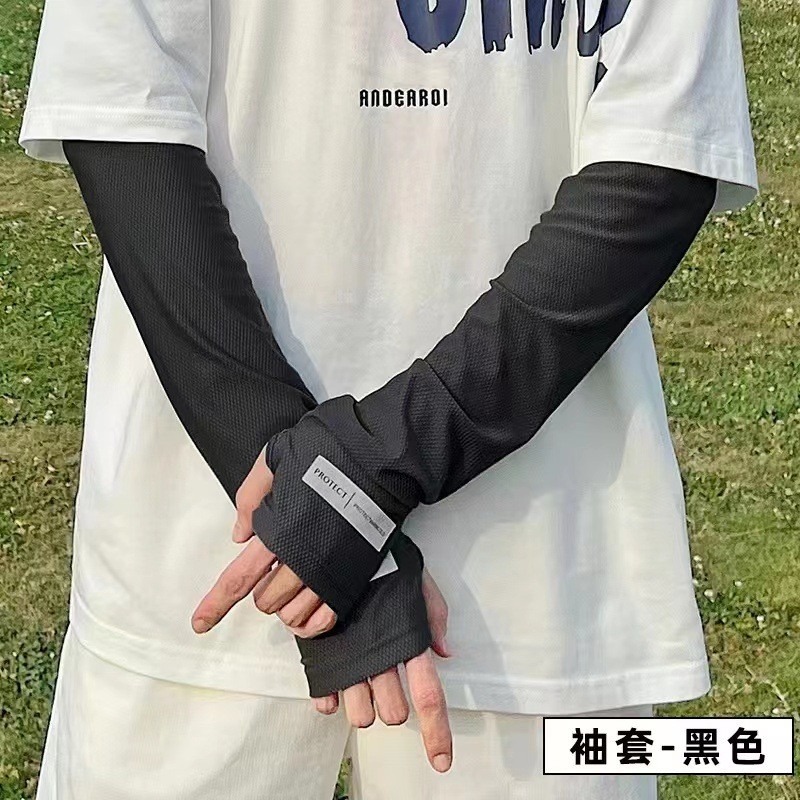 冰絲面罩 涼感頭巾 防曬面罩 夏日防曬 戶外防曬 騎行面罩 透氣頭巾 防塵防曬 冰絲涼感 運動頭巾 抗UV 現貨 GD-規格圖9