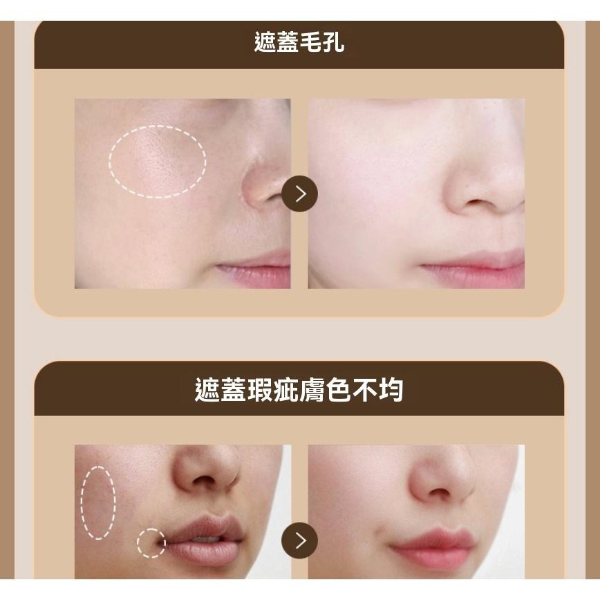 粉底液 持妝 MINSHZEE 茗希芝 提亮 光感粉底液 遮瑕 持久 不脱妆 油皮 不卡粉 遮瑕膏 批發 現貨 修容棒-細節圖9