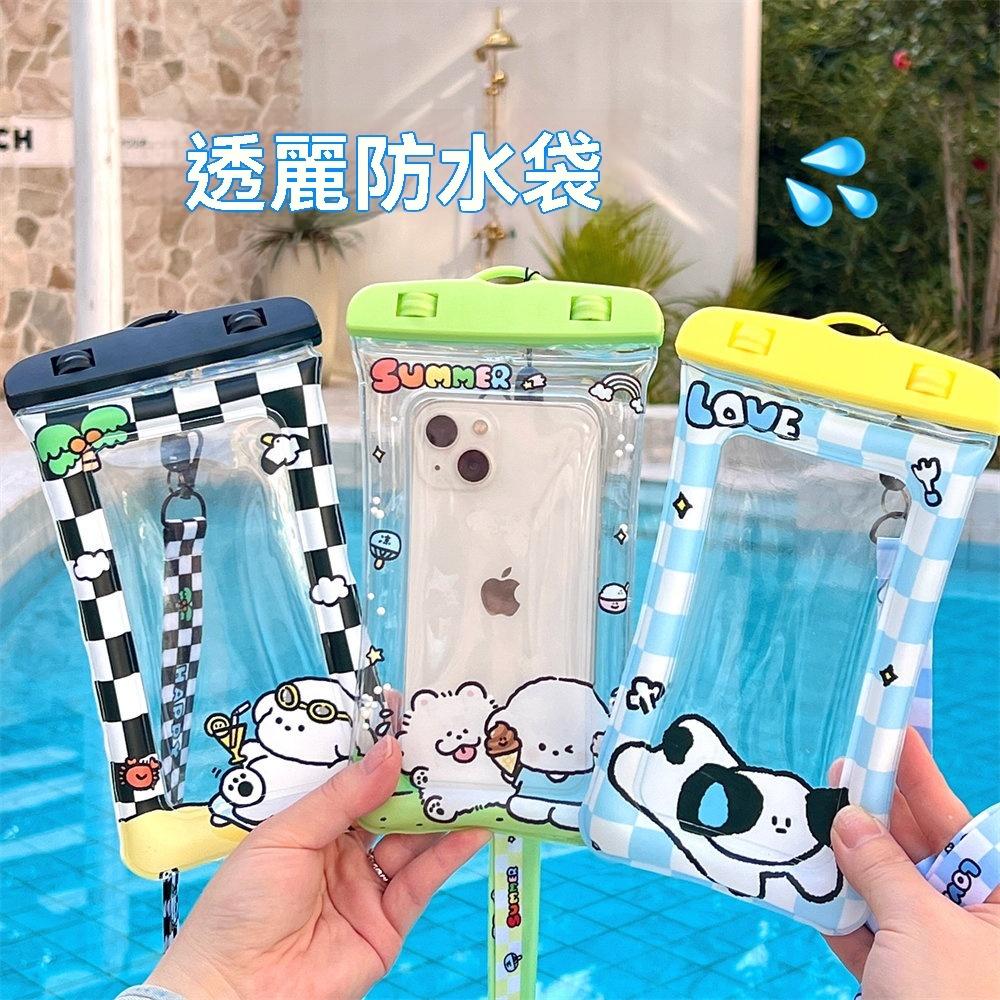 現貨 手機防水袋 氣囊防水袋 游泳手機袋 可觸控螢幕 拍照 防摔 保護套 漂流 游泳 潛水密封袋 防水袋 防水包 防塵袋-細節圖2