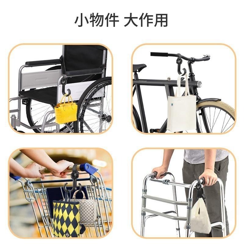 收納掛勾 車用掛勾 手推車掛勾 多功能掛勾 嬰兒車掛勾 買菜掛勾 魔鬼氈掛勾 綁帶掛勾 掛勾繩 掛袋勾子 多功能 現貨-細節圖8