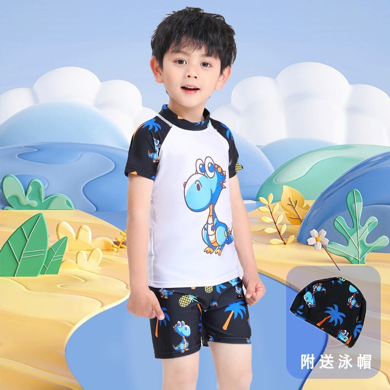 兒童泳衣 女童泳衣 男童泳衣 親子泳衣 防曬泳衣 兒童泳裝 卡通泳衣 兒童泳褲 男童泳裝 女孩泳衣 速乾泳衣 現貨-規格圖9
