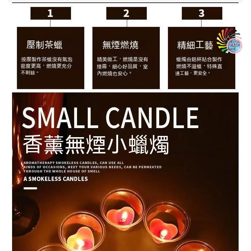 50個盒裝板 無煙蠟燭 溫茶蠟燭 禮佛蠟燭 小蠟燭 家用蠟燭 祭拜蠟燭 香氛蠟燭 餐桌氣氛 迷你蠟燭 禮佛小蠟燭-細節圖6