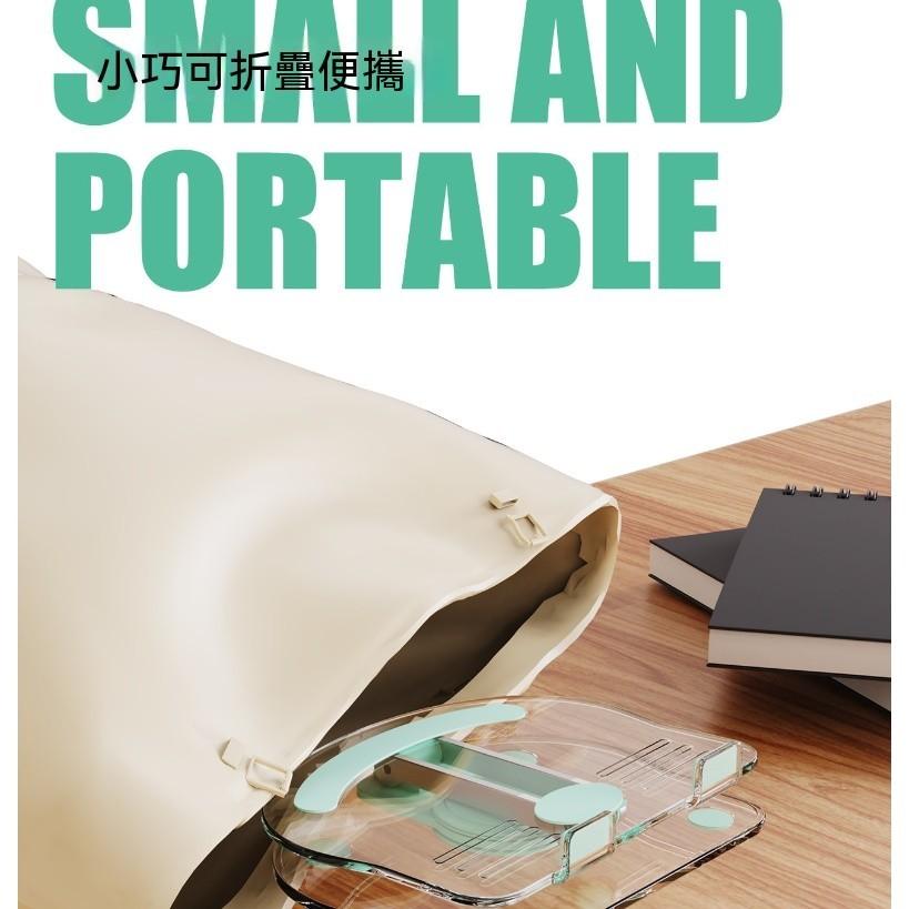 手機支架 懶人支架 桌上手機支撐架 平板支架 小禮物 書架 全新爆款壓克力 360度旋轉平板電腦桌面多功能直播支架-細節圖8