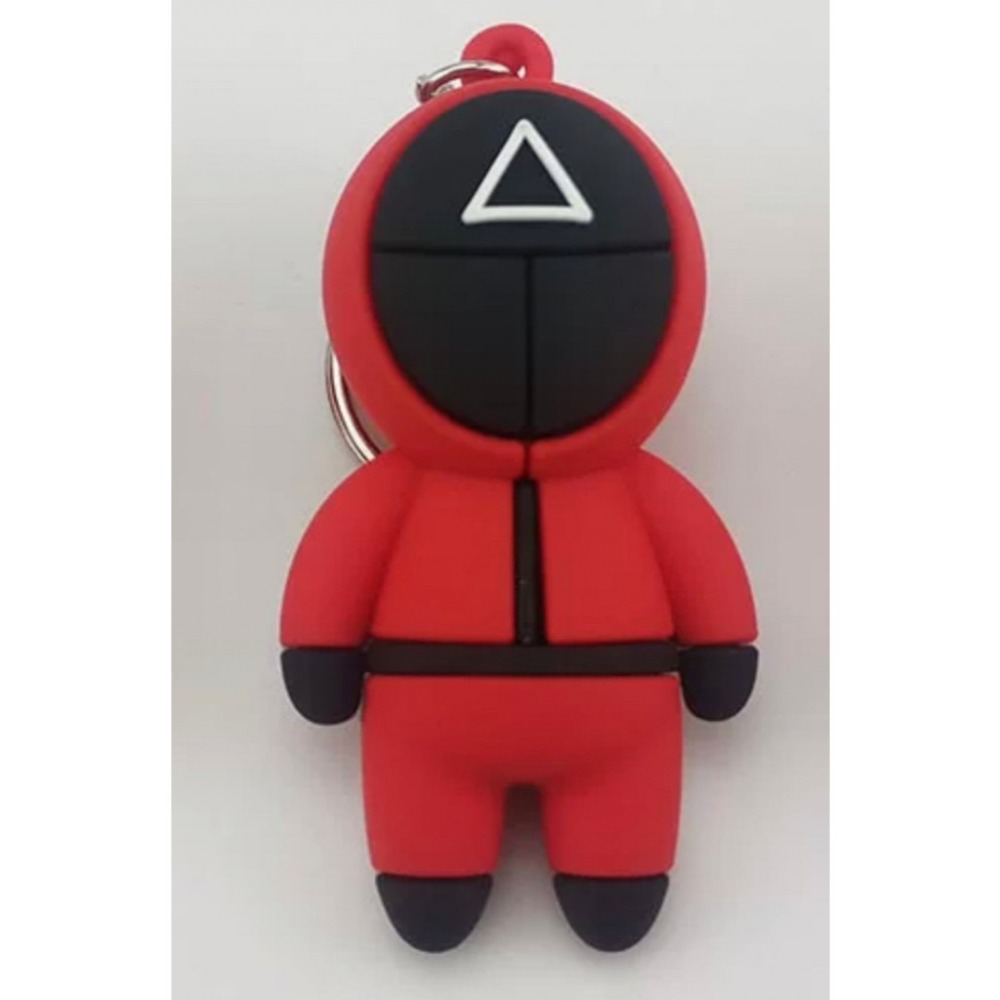 魷魚遊戲鑰匙圈 魷魚遊戲吊飾 魷魚遊戲周邊 魷魚遊戲公仔鑰匙圈 魷魚遊戲角色吊飾 魷魚遊戲人偶吊飾 魷魚遊戲玩偶鑰匙圈-規格圖7