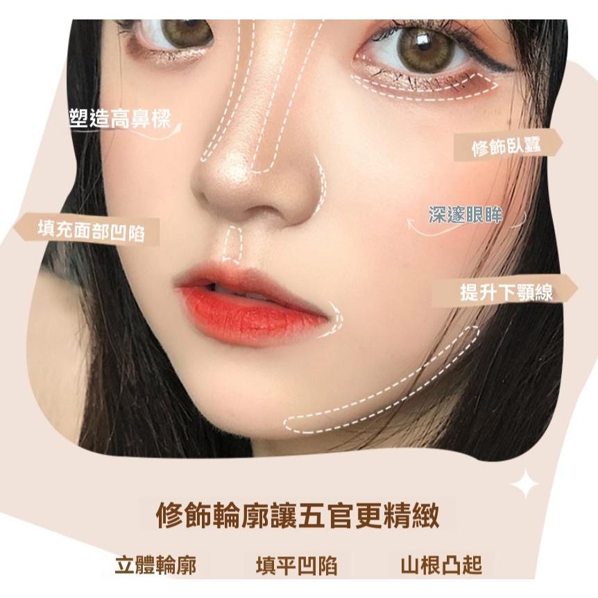 液體修容棒 遮瑕 防水 提亮 立體 美妝 MINSHZEE 茗希芝 高光液 鼻影 陰影 提亮 自然 高光 修容液-細節圖6
