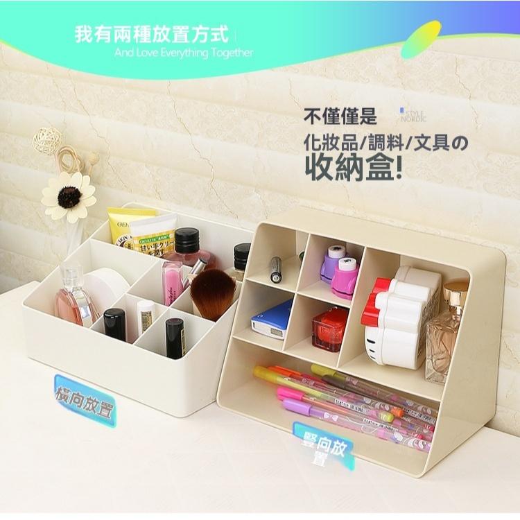 收納盒 DIY 宿舍 多功能 客廳 桌上收納盒  辦公桌收納 妝品收納 整理 批發 分類盒 分裝盒 雜物收納 露營 特價-細節圖4